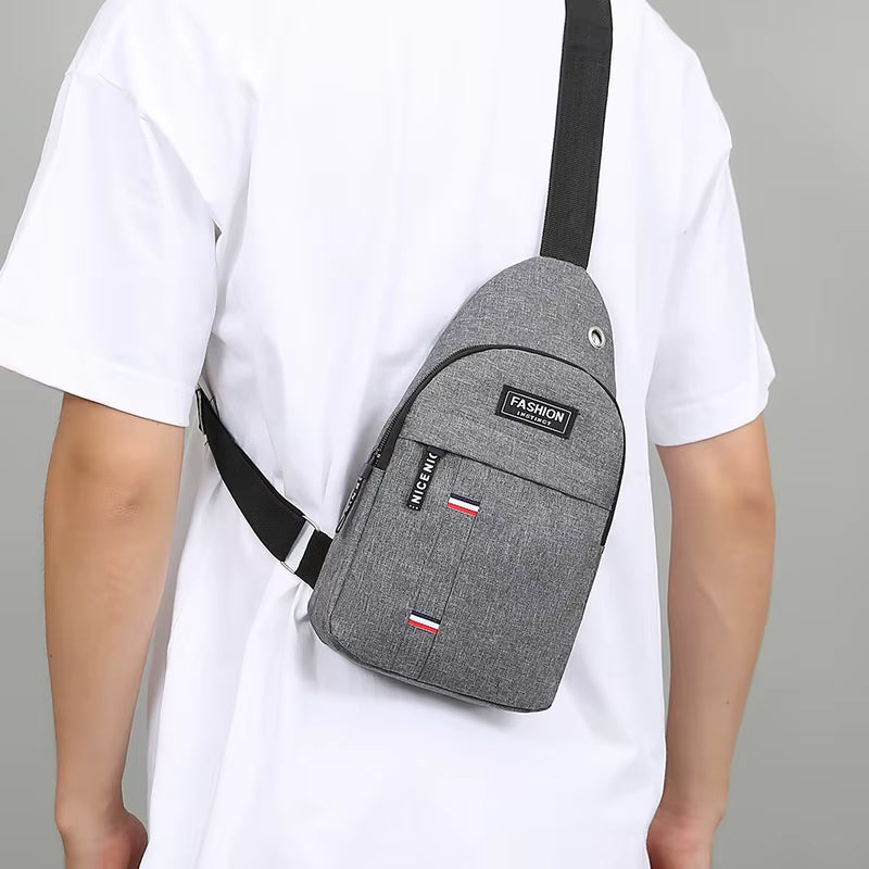 Men'S Waterproof Large Capacity Fanny Pack, Adjustable Strap for Outdoor Activities, Travel Running, Hiking, and Cycling
