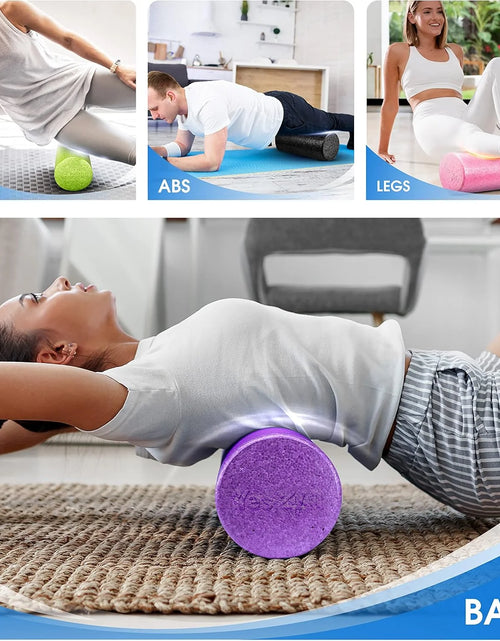 Load image into Gallery viewer, 36Inch Exercise Foam Roller EPP Blue
