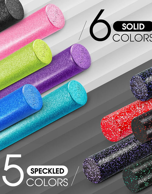 Load image into Gallery viewer, 36Inch Exercise Foam Roller EPP Blue

